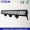 Wasserdichte 20-Zoll-126-W-zweireihige CREE 3-W-LED-Lichtleiste